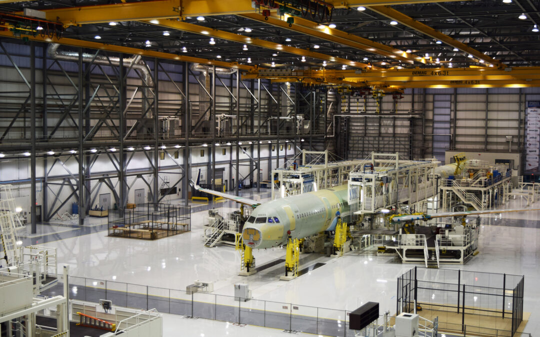 AIRBUS FAL USA / A-220 FINAL ASSEMBLY LINE MOBILE, ALABAMA