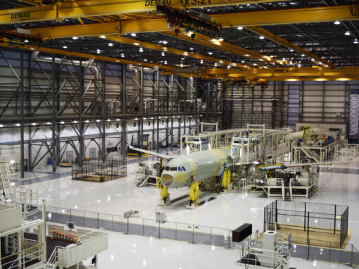 AIRBUS FAL USA / A-220 FINAL ASSEMBLY LINE MOBILE, ALABAMA